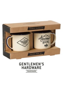 Espresso Enamel Mug Set GEN083